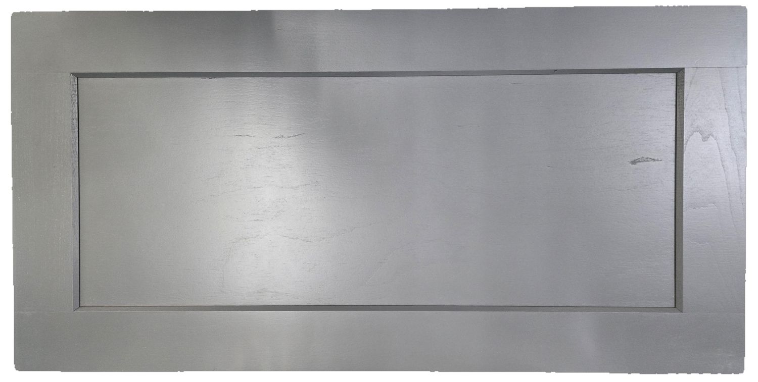 12&quot; x 24&quot; - Cabinet Door - Gun Metal Gray