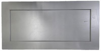 12&quot; x 24&quot; - Cabinet Door - Gun Metal Gray
