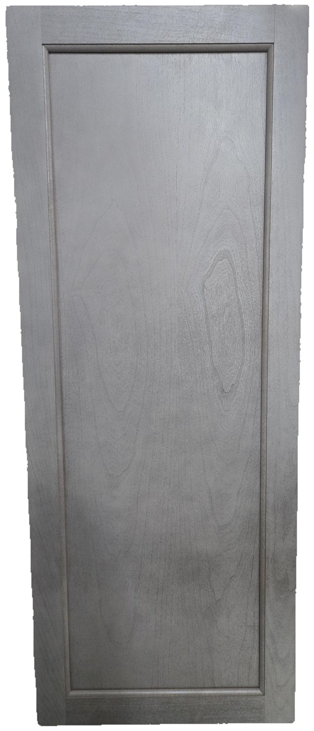 36&quot; x 14&quot; - Cabinet Door - Dark Gray - Woodgrain