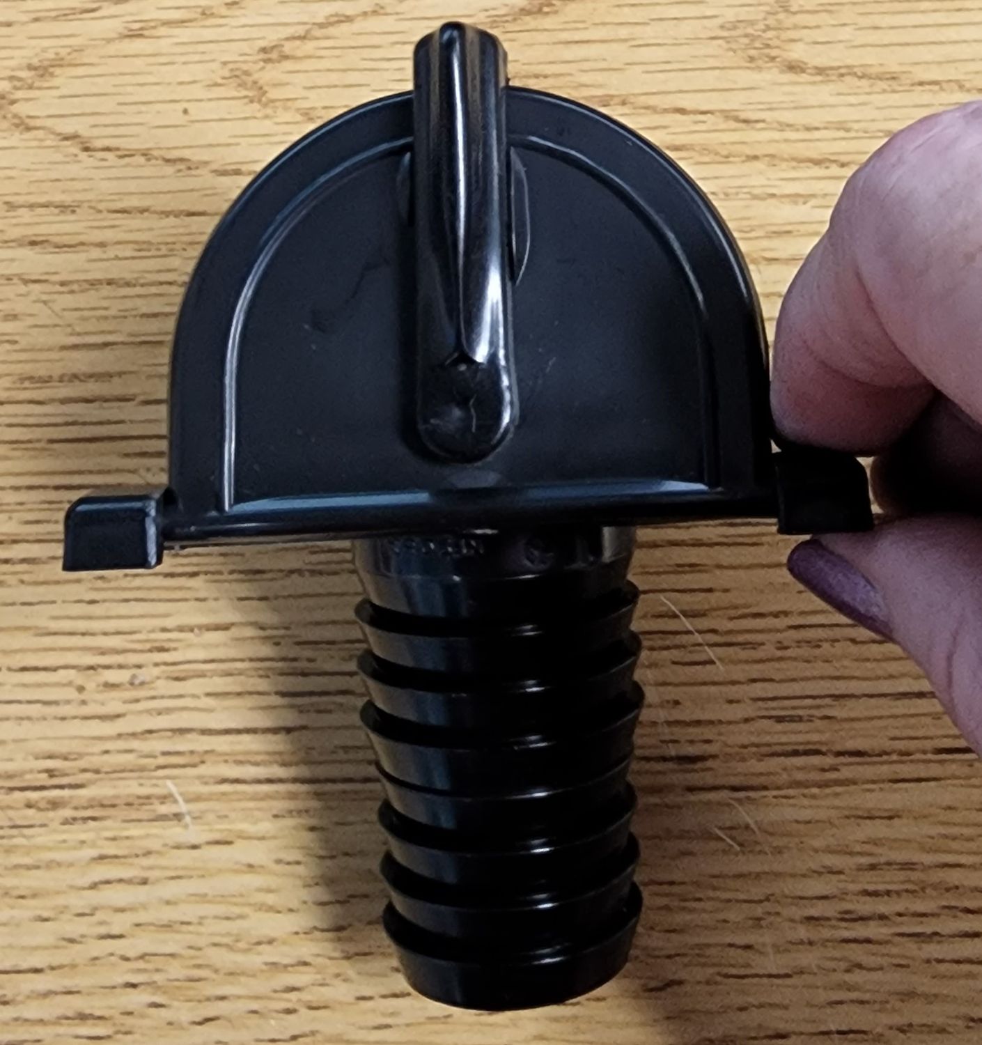 Flush Mount Gravity Fresh Water Fill - Black