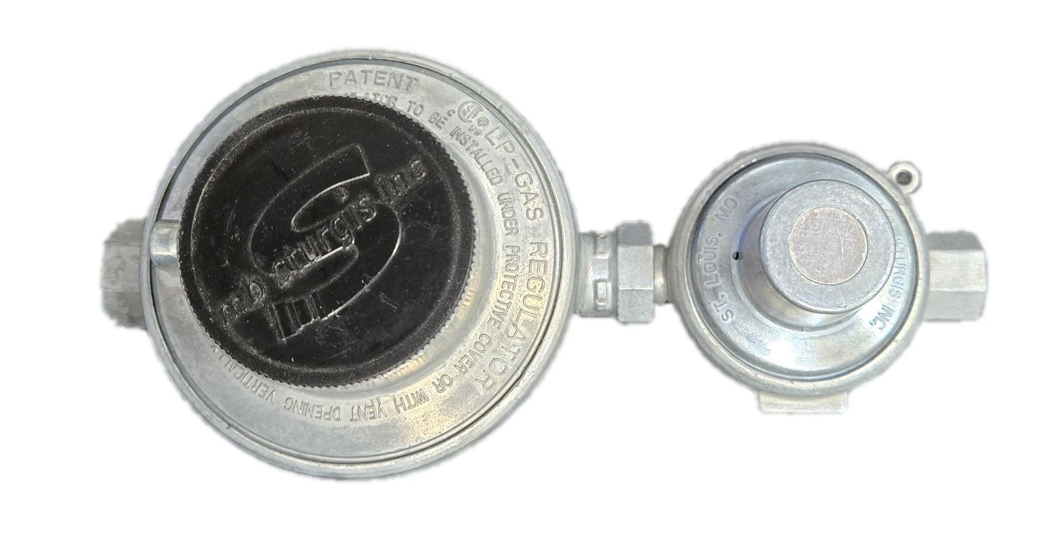 LP Regulator - Two Stage - Single Outlet - No Fittings
