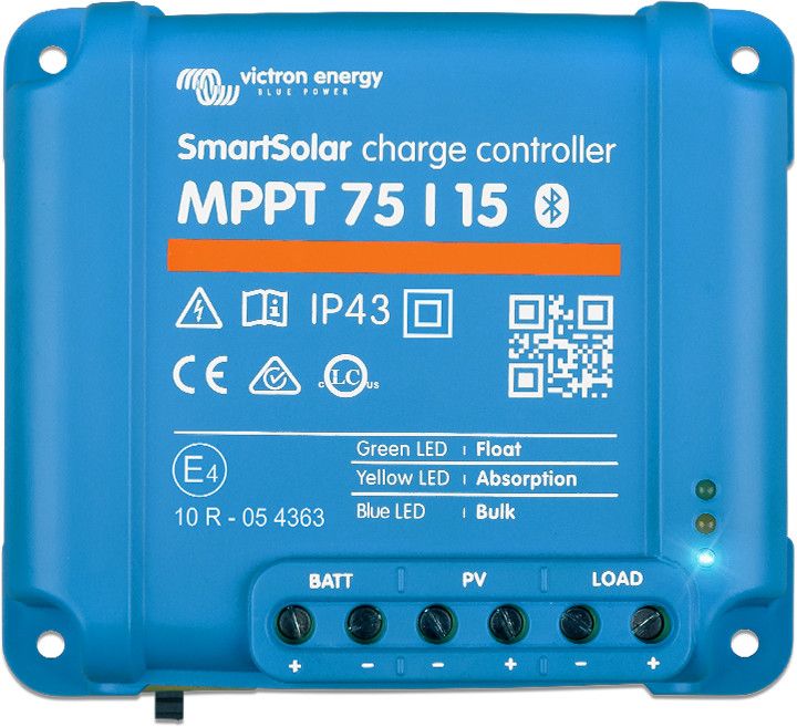 Victron SmartSolar MPPT Charge Controller for12/24 Supply