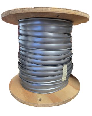 Screw Cover - Silver - 1&quot; Vinyl - Per Foot