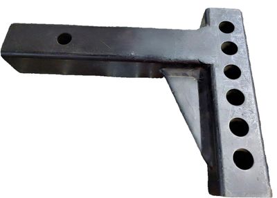 Weight Distribution Hitch, 2" Shank, 12" Length, 7" Rise, 1" Drop