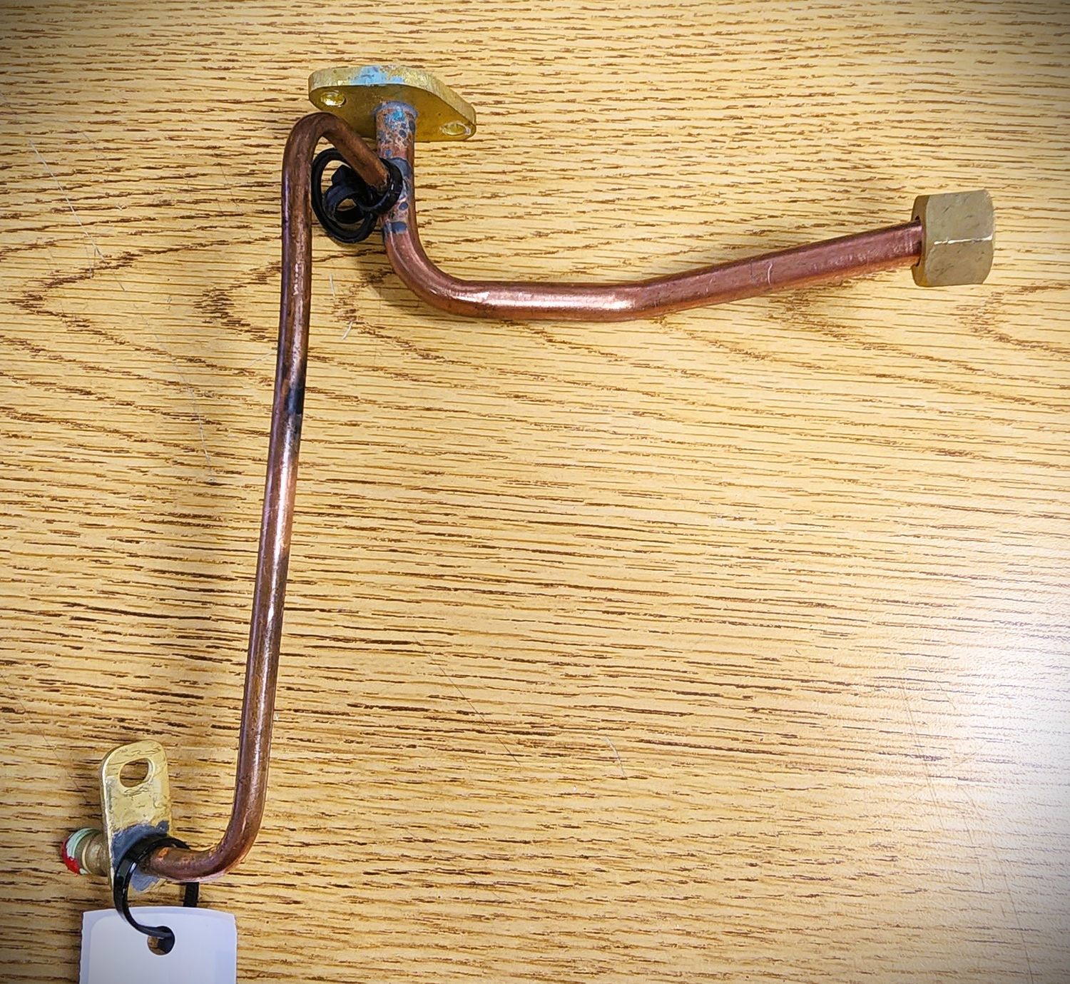 Girard Water Heater Gas Burner Tube w/gaskets PN 2GWH13