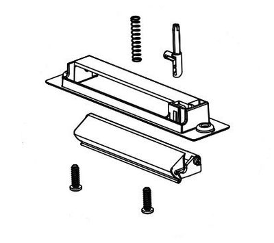 Norcold Refrigerator Door Handle - 640160