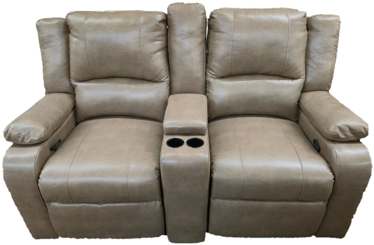 LCI Theater Seat 68&quot; - 2016 Heartland Big Country - Denairo Pebble Tan - With Center Console