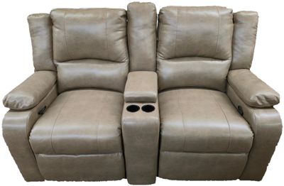 LCI Theater Seat 68&quot; - 2016 Heartland Big Country - Denairo Pebble Tan - With Center Console