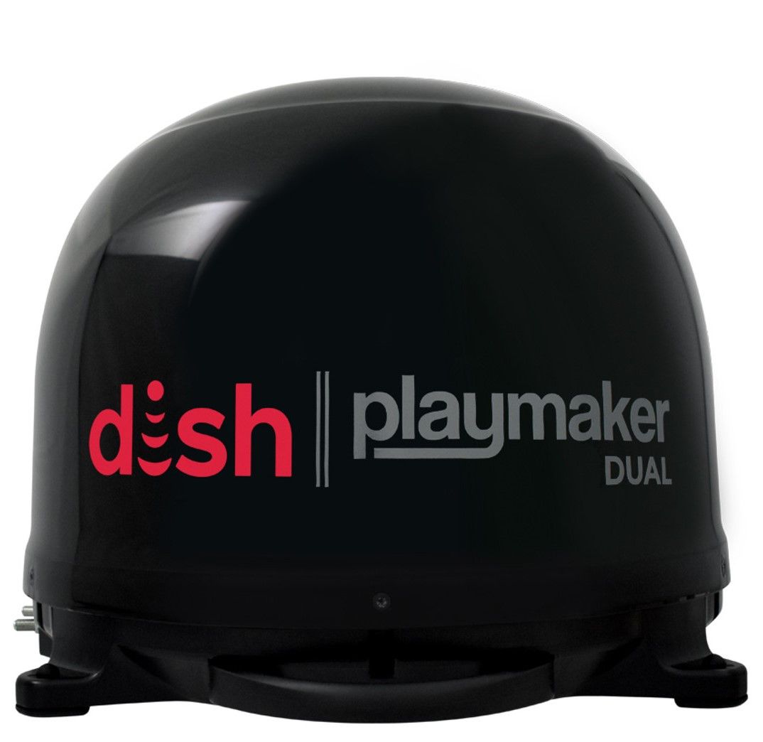 DISH Playmaker Dual with Receiver - PL8035R - Black