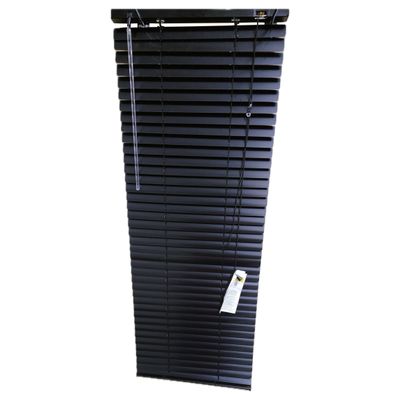 14&quot; x 42&quot; - Metal Mini Blind - Black