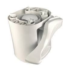 Thetford Aqua-Magic Toilet Base and Vacuum Breaker Set -  White