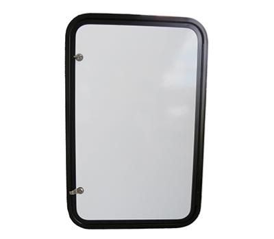 21&quot; x 33&quot; Baggage Door - White with Black Trim