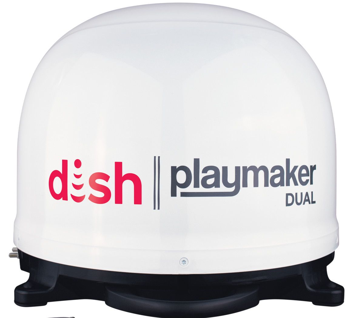 DISH Playmaker Dual with Receiver - PL8000R - White