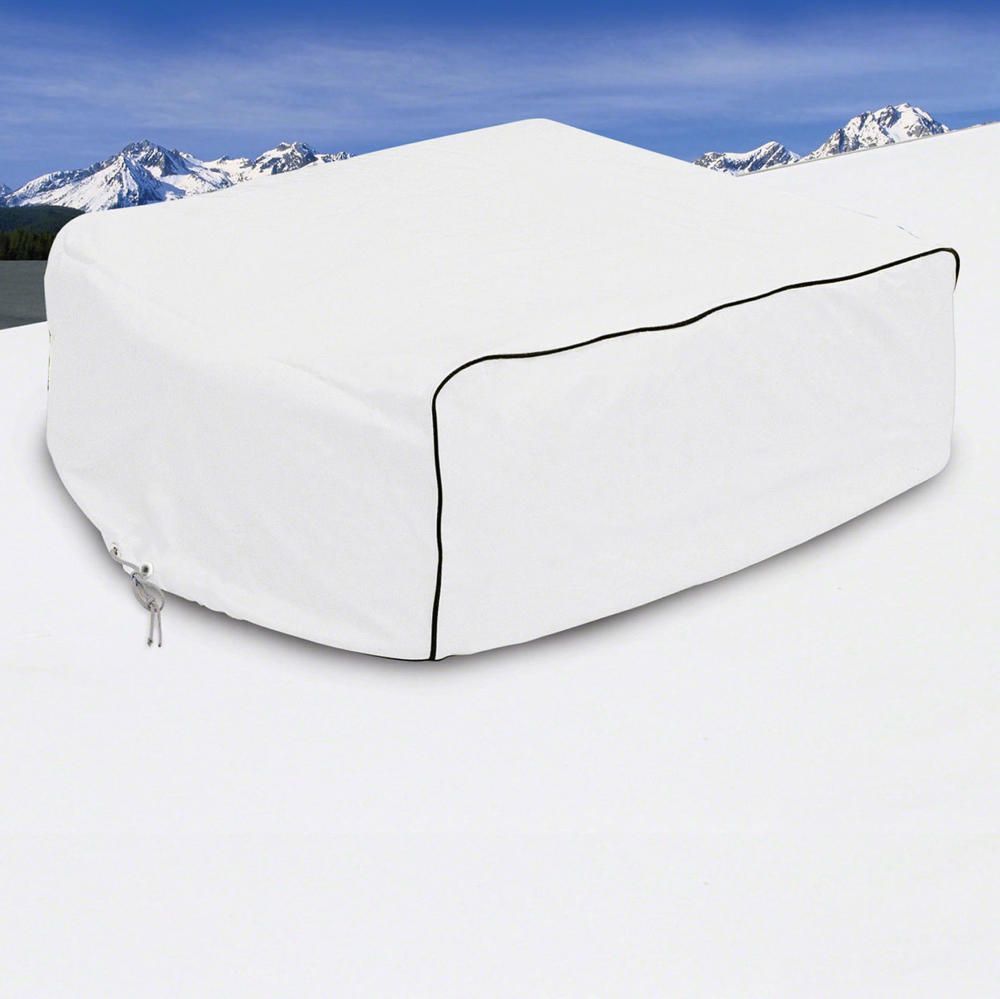 Over Drive RV Air Conditioner Cover fits Dometic Brisk II - White