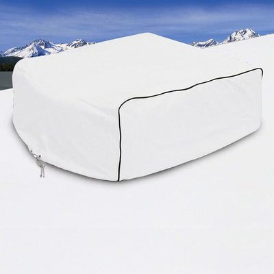 Over Drive RV Air Conditioner Cover fits Dometic Brisk II - White