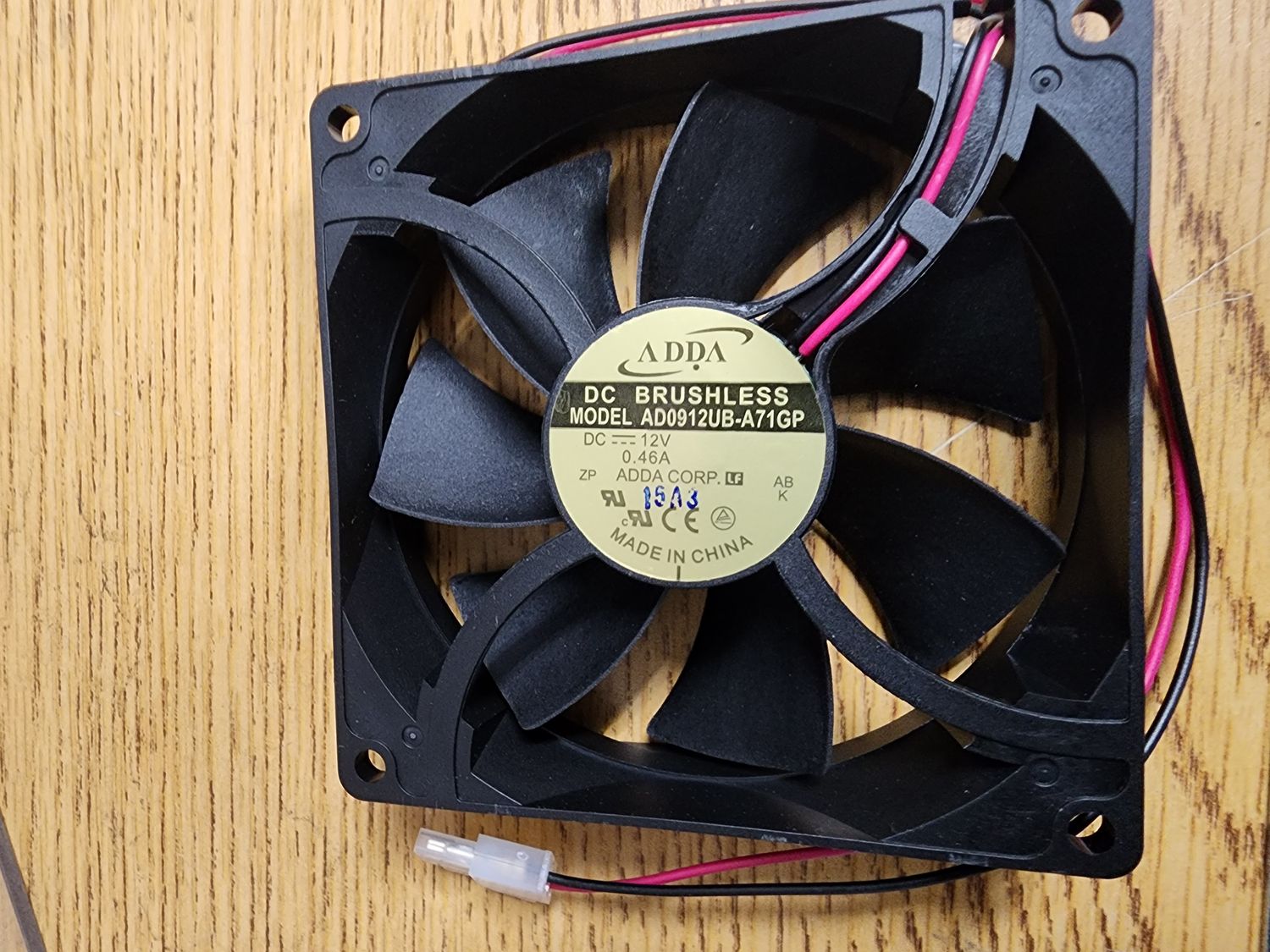 Dometic Refrigerator Power Ventilator Fan Assembly Kit 3316331.000