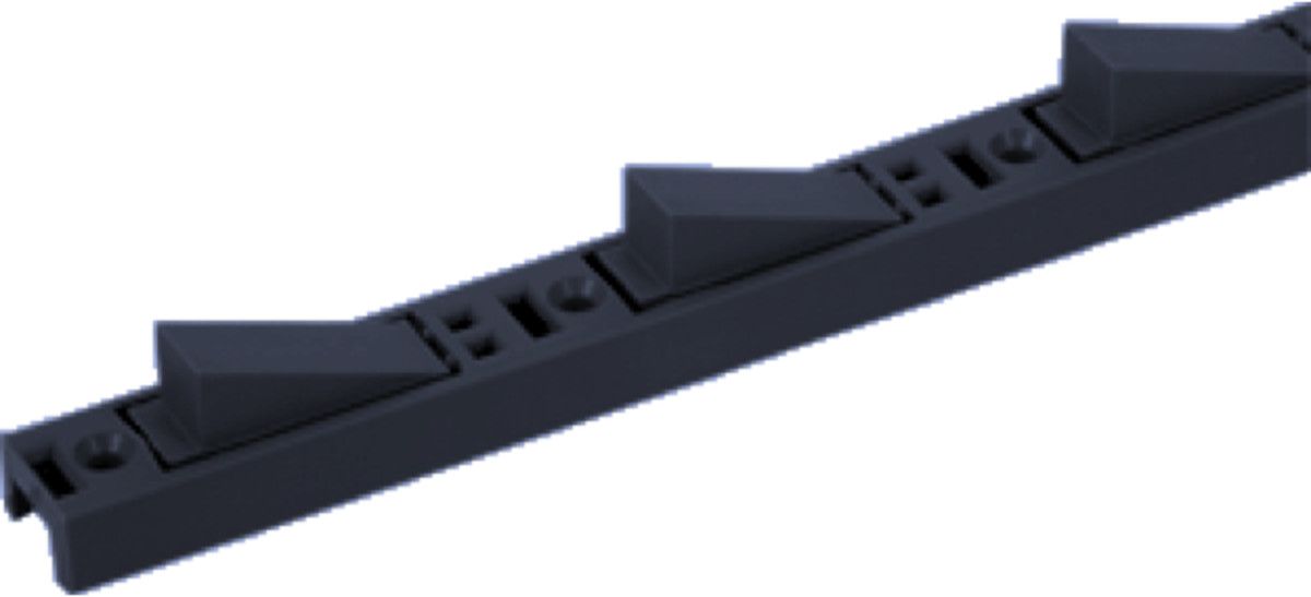 24&quot; Black Adjustable Shelf Brackets - Set of 4
