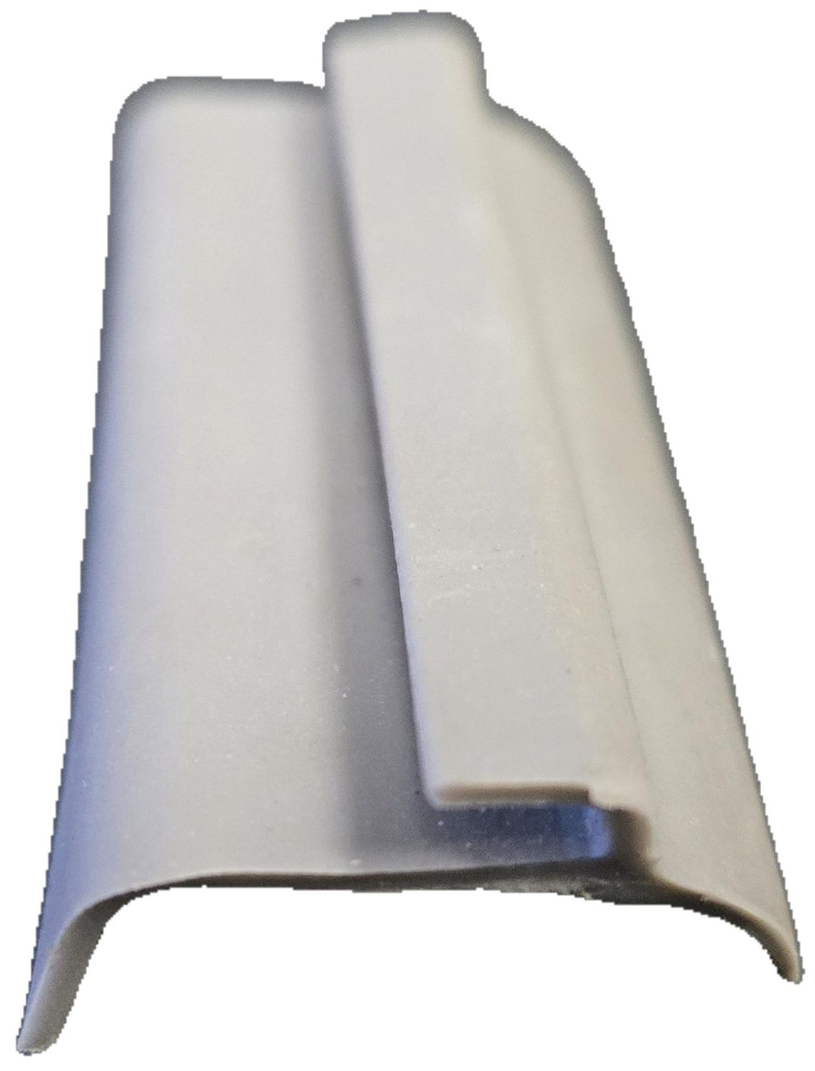 Shower Door Bottom Sweep - Rubber Vinyl - Gray - Per Foot