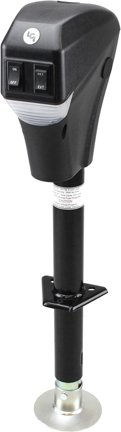 Lippert Power Tongue Trailer Jack 12vdc 3500 Lift Capacity