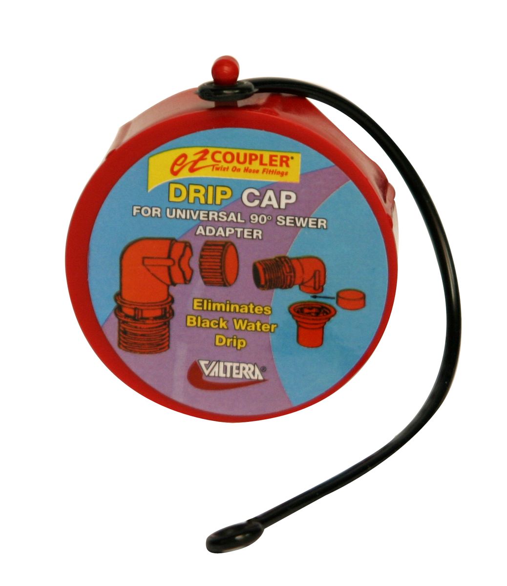 Sewer Drip Cap For EZ Coupler Red