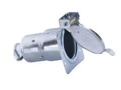 Pollak 7-Way Socket Chrome - P703