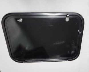 26&quot; x 18&quot; Baggage Door - Black with Black Trim