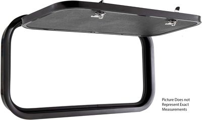 20&quot; x 12&quot; Baggage Door - Black with Black Trim