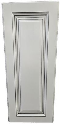 10&quot; x 24&quot; - Cabinet Door - Gray - Traditional Classic