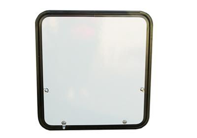 28&quot; x 30&quot; Baggage Door - White with Black Trim