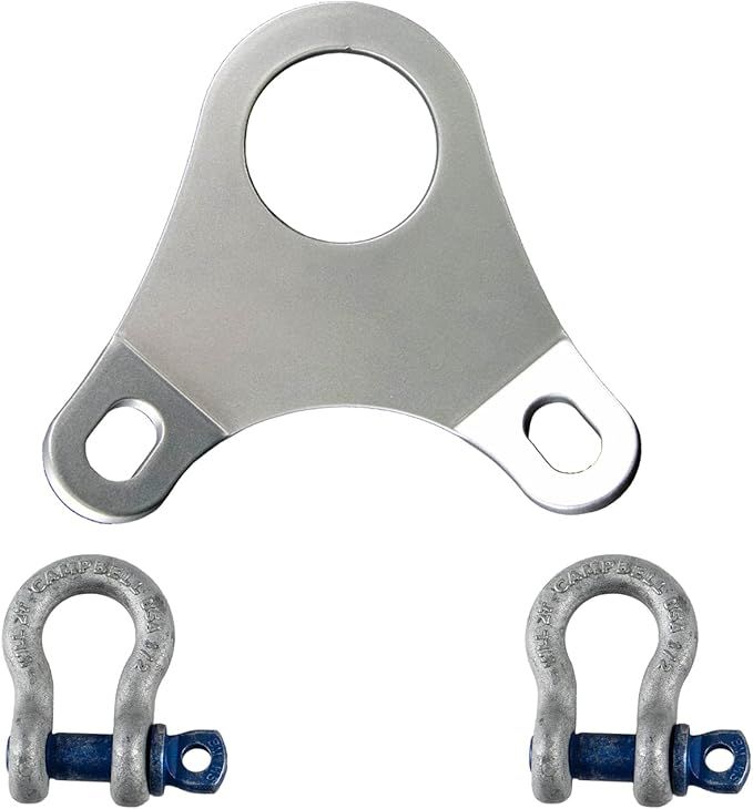 Andersen Hitches - Fifth Wheel Ultimate Connection - Safety Plate &amp; Shackles