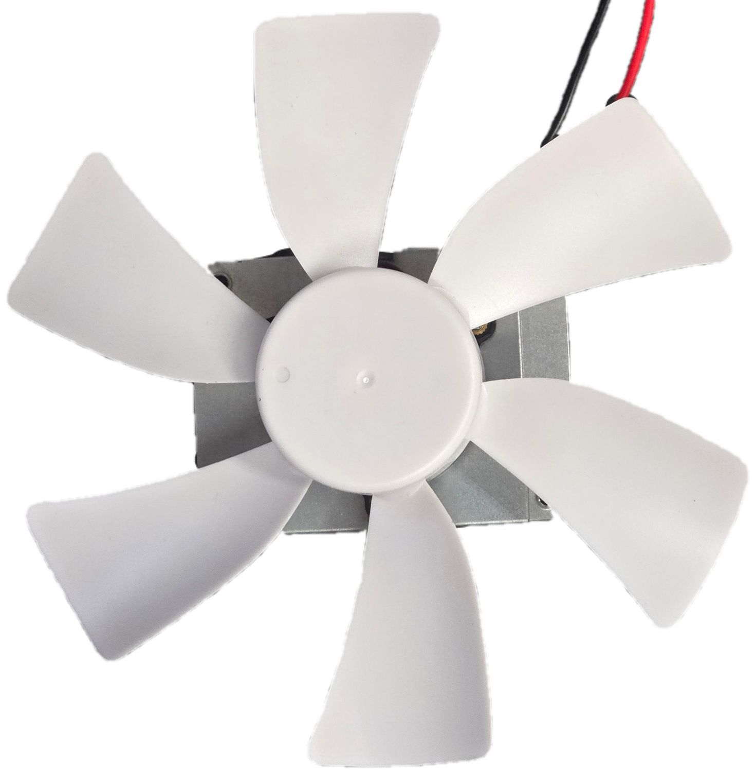 Greystone Range Stove Oven Hood Fan Motor &amp; 5" Blade - 4-Hole Mount - White
