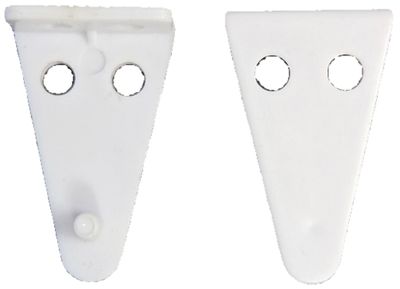 Levolor Trim+Go 2-Piece Universal Brackets - White