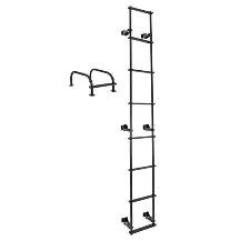 106&quot; Low Profile Collapsible  Toy Hauler Ladder w/ Hinges