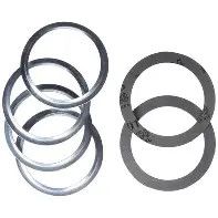Water Heater Drawn Pan Gasket Set - With 2 Gaskets and 4 Rings
