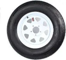Tire w/ Wheel 225/75/15 5-Lug Steel