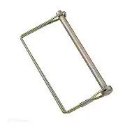 Trailer Coupler Safety Pin Clip 31/4&quot;x 3 1/2&quot; H432 steel