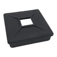 Bumper End Caps - Plug 4&quot; - Black