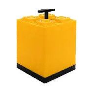 FasTen Leveling Blocks - with T Handle - 4 x 2 - Yellow - 10 pack