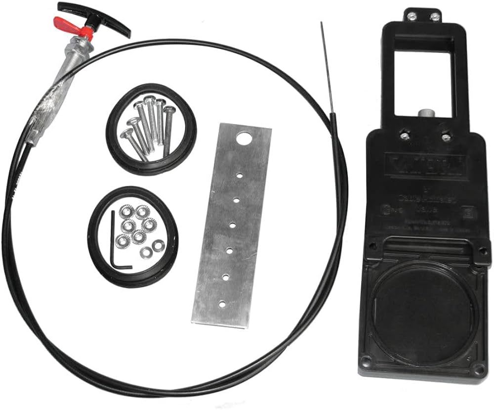 Valterra 3&quot; Waste Valve 72&quot; flexible cable extension Kit # TC372