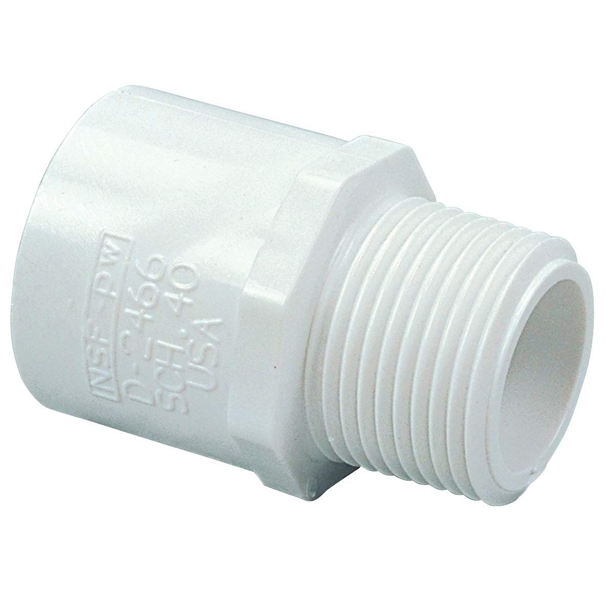 Nibco 1&quot; PVC Adapter 3/4&quot; MPT