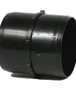 Sewer Hose Coupler PVC Black
