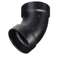 Sewer Waste Valve Fitting - 45 Degree Elbow - 1 1/2&quot; Slip