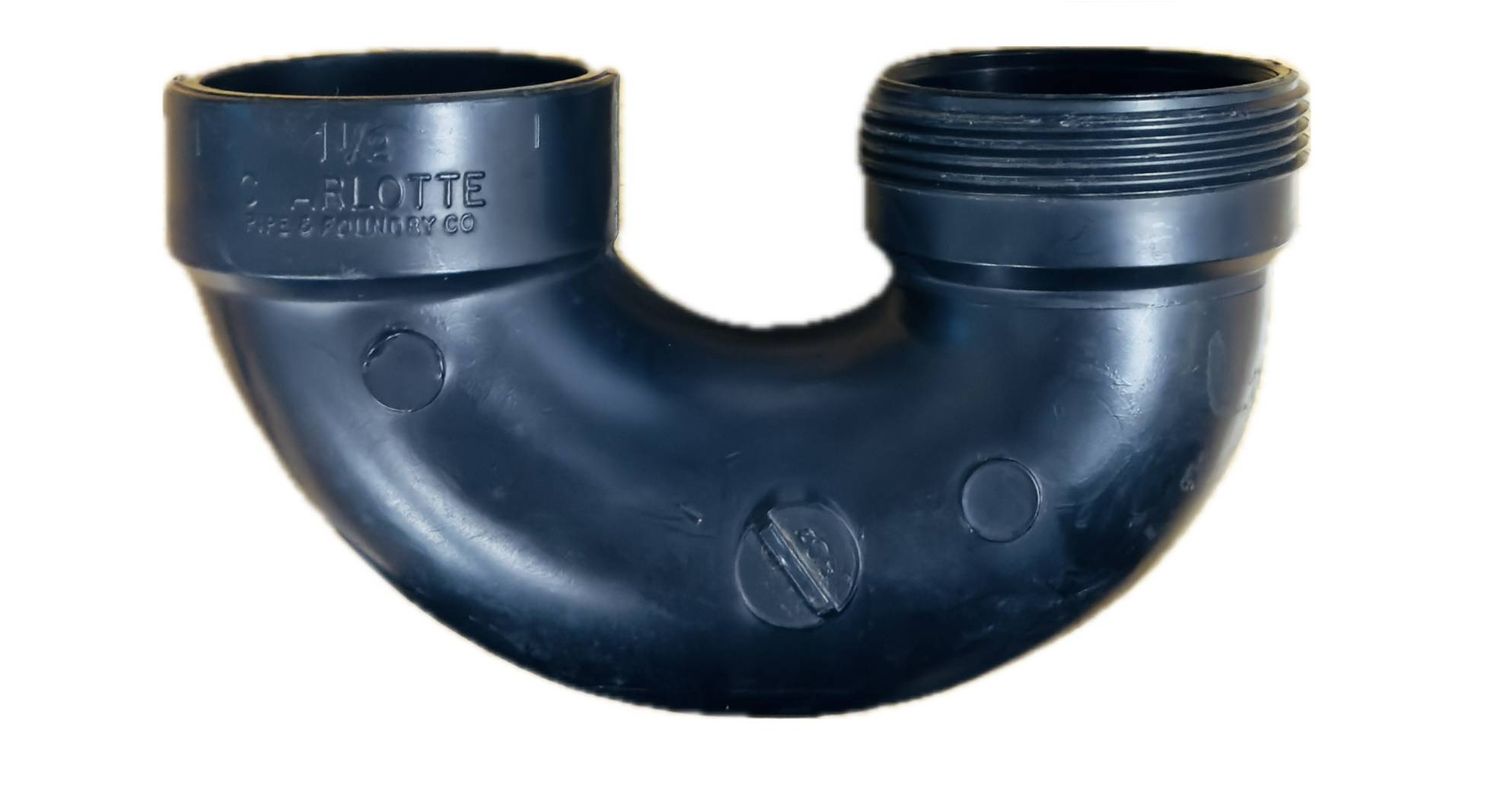Charlotte 1-1/2&quot; ABS DWV P-Trap with Union and Nut
