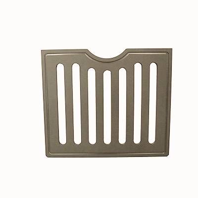 Sink Cover - 14 5/8&quot; x 12 3/4&quot; - Slotted Tan Acrylic