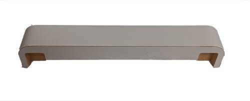 Trim - Fascia - End Cap - 1&quot; x 1 1/8&quot; x 7&quot; - Silver Fox