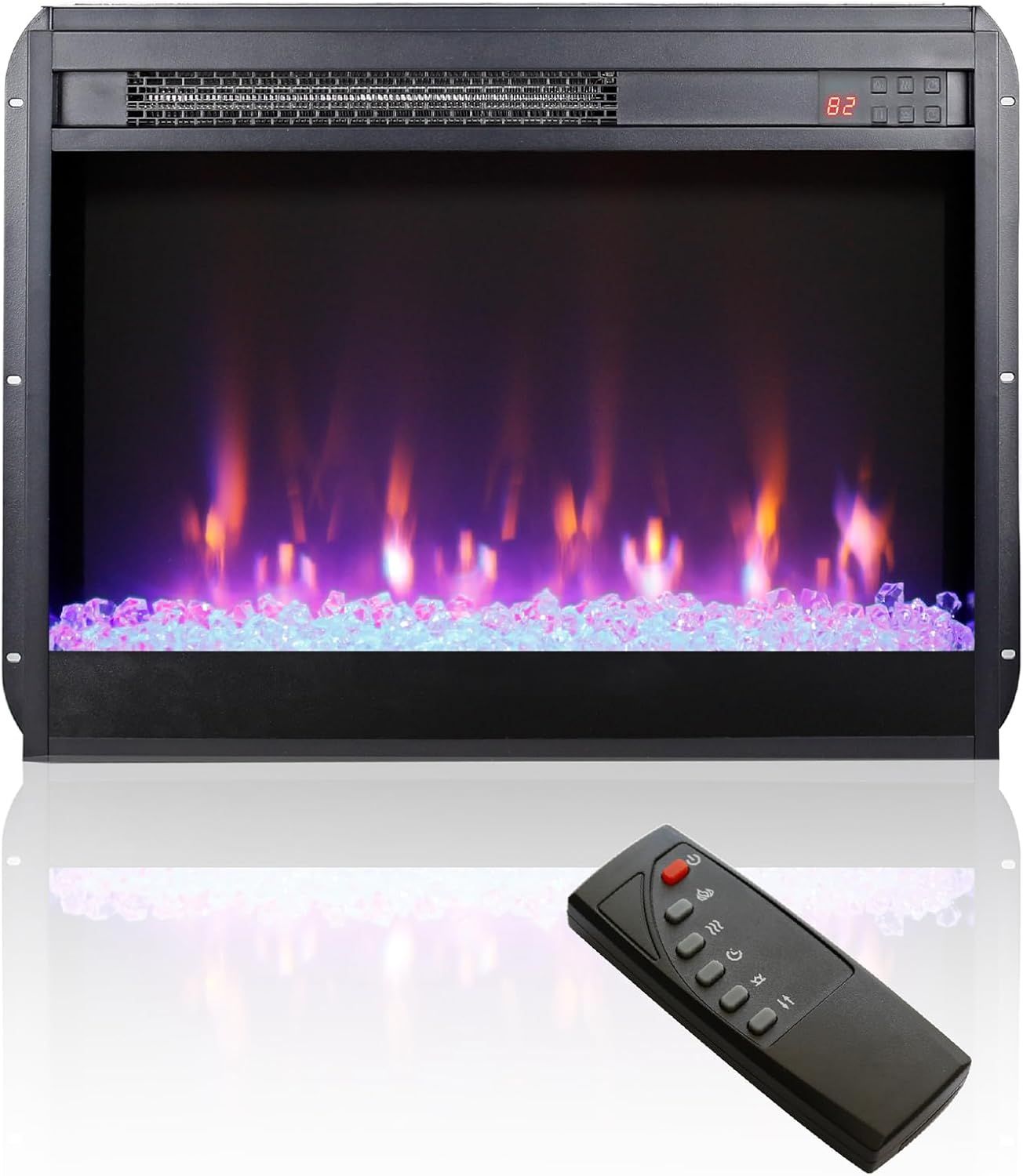 Innoflame Fireplace - 26&quot; RV26D80M-C1 - With Remote