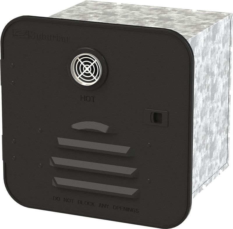 Suburban ST-42/60 Tankless Water Heater Door - Black