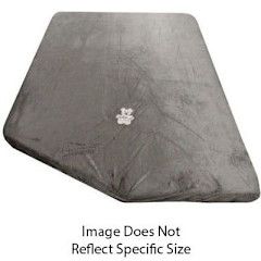 Corner Cut Bunk Mattress 3" x 46" x 74" - Gray - Left Cut - Lippert Teddy Bear