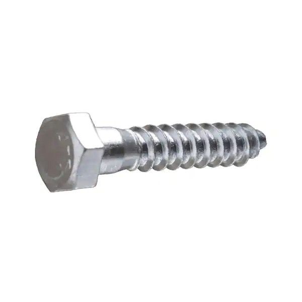 Hex Head Lag Screw - 3/8&quot; x 2&quot; - 5 Pack