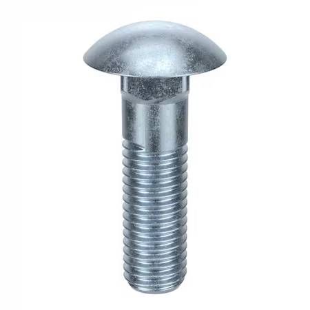 5/16&quot;-18 x 2&quot; Zinc Carriage Bolts - 5 Pack